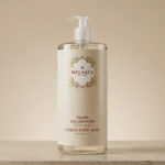 Flacon savon liquide main à l'huile d'argan Belmés Profissional avec pompe – design oriental doré naturel hydratant